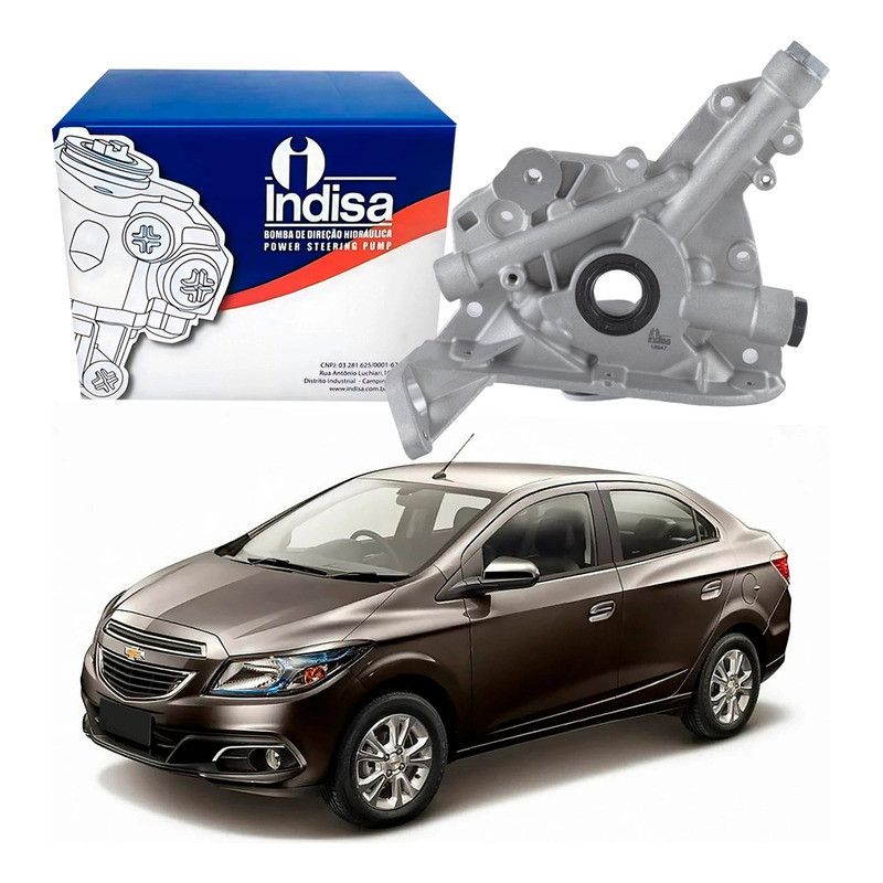 Bomba De Oleo Motor Indisa Gm Prisma 1.0 1.4 2013 A 2016