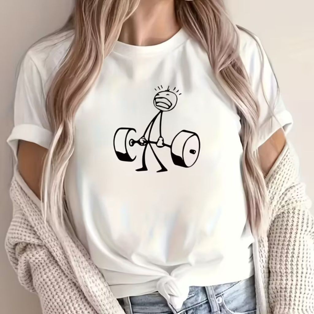 Camisetas Tshirt100% Algodão Academia Fitness Strong Treino Musculação Feminina e Masculina Fitness Gym Academia Treino