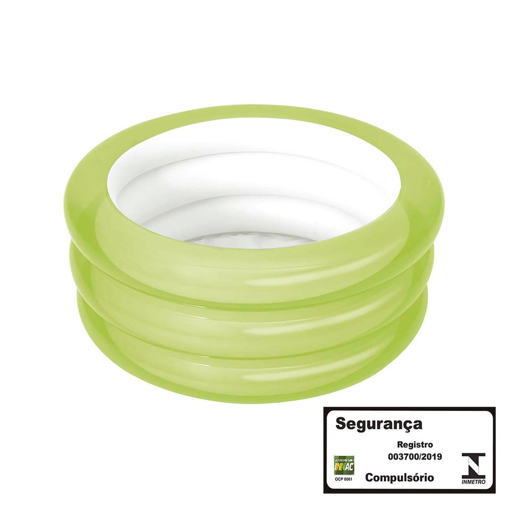 Banheira Inflável 80 Litros - verde