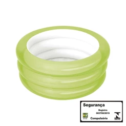 Banheira Inflável 80 Litros - verde