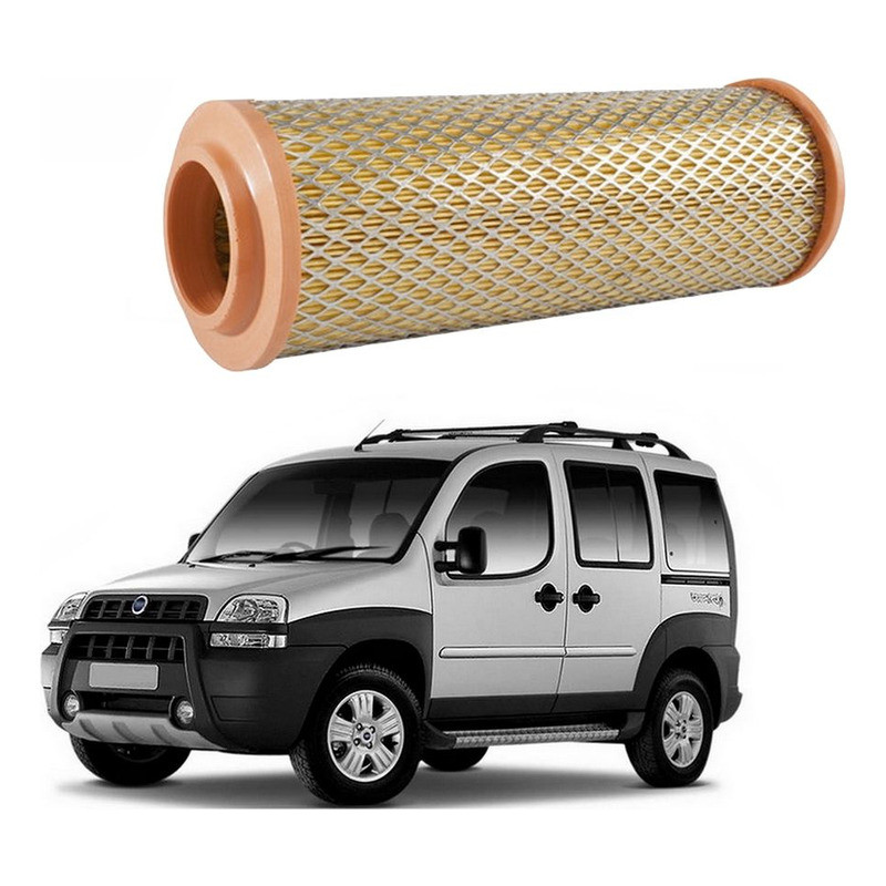 Filtro De Ar Wega Doblo Adventure 1.8 8v 2002 A 2010 em Oferta na Shopee