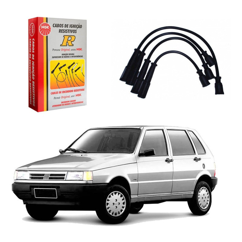 Cabo De Vela Ngk Uno 1.0 1.5 Mpi 1998 A 2001 em Oferta na Shopee