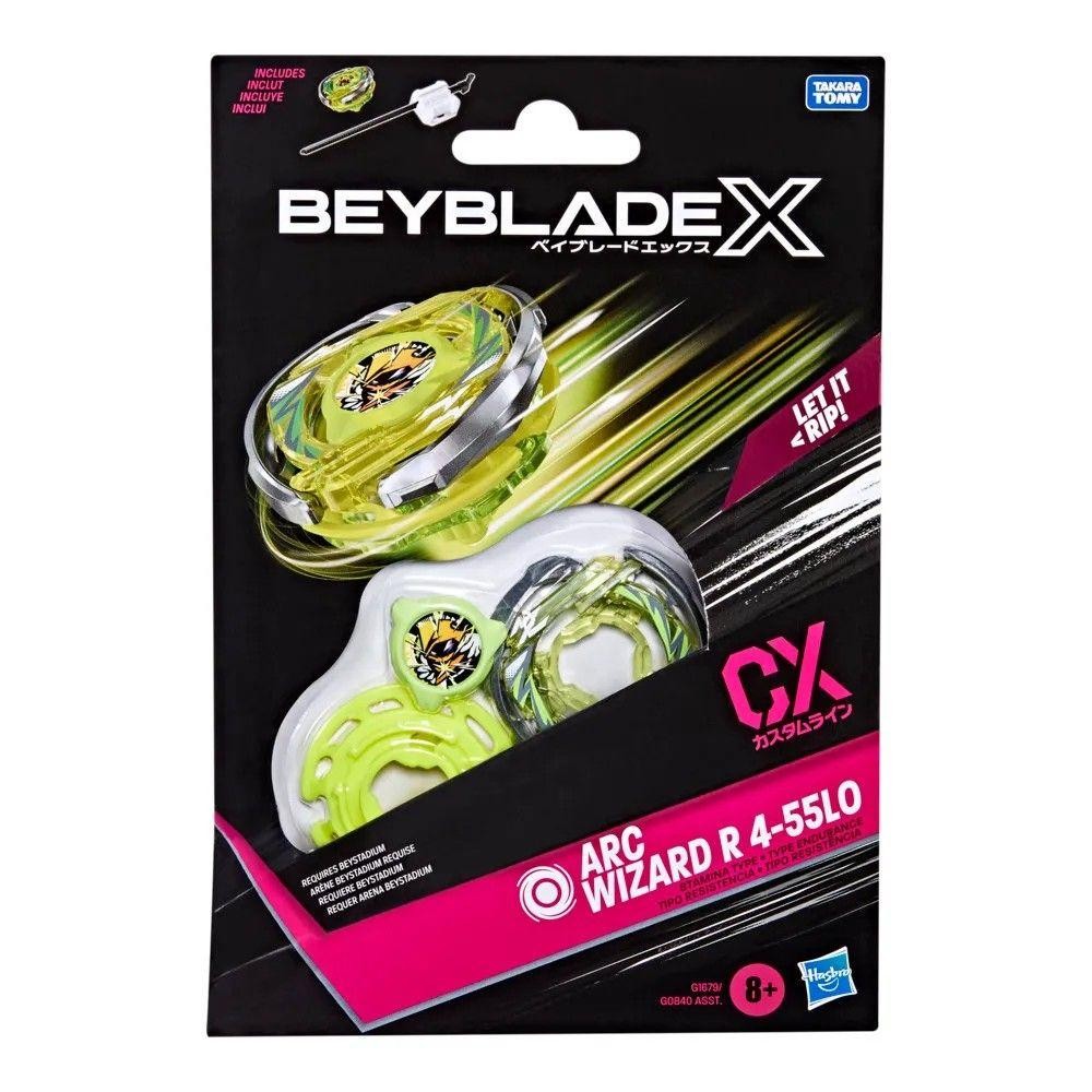 Pião Beyblade BBX Pack Amarelo - Hasbro