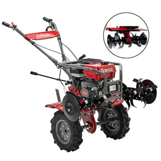 Motocultivador Tratorito A Gasolina 7,5hp 3 Marchas Frente 1 Ré BTTG 7.5 Branco Motores em Oferta na Shopee