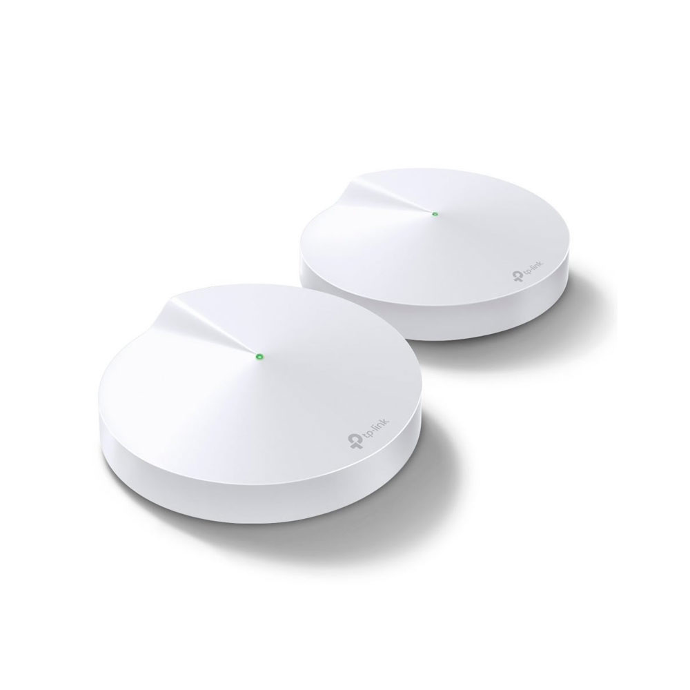 Roteador Tp-link Deco Mesh M5, Dual Band Ac1300, 2,4 Ghz, Wan/lan Gigabit, 4 Antenas Internas, Branco Deco M5(2-pack)