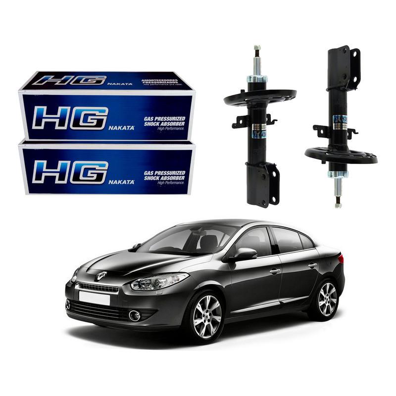 Par Amortecedor Dianteiro, Fluence 2.0 2010 A 2014