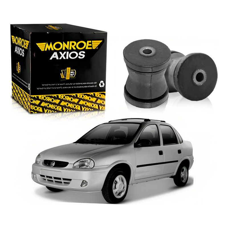 Par Bucha Eixo Traseiro Corsa Classic 1.0 1997 A 2010 em Oferta na Shopee