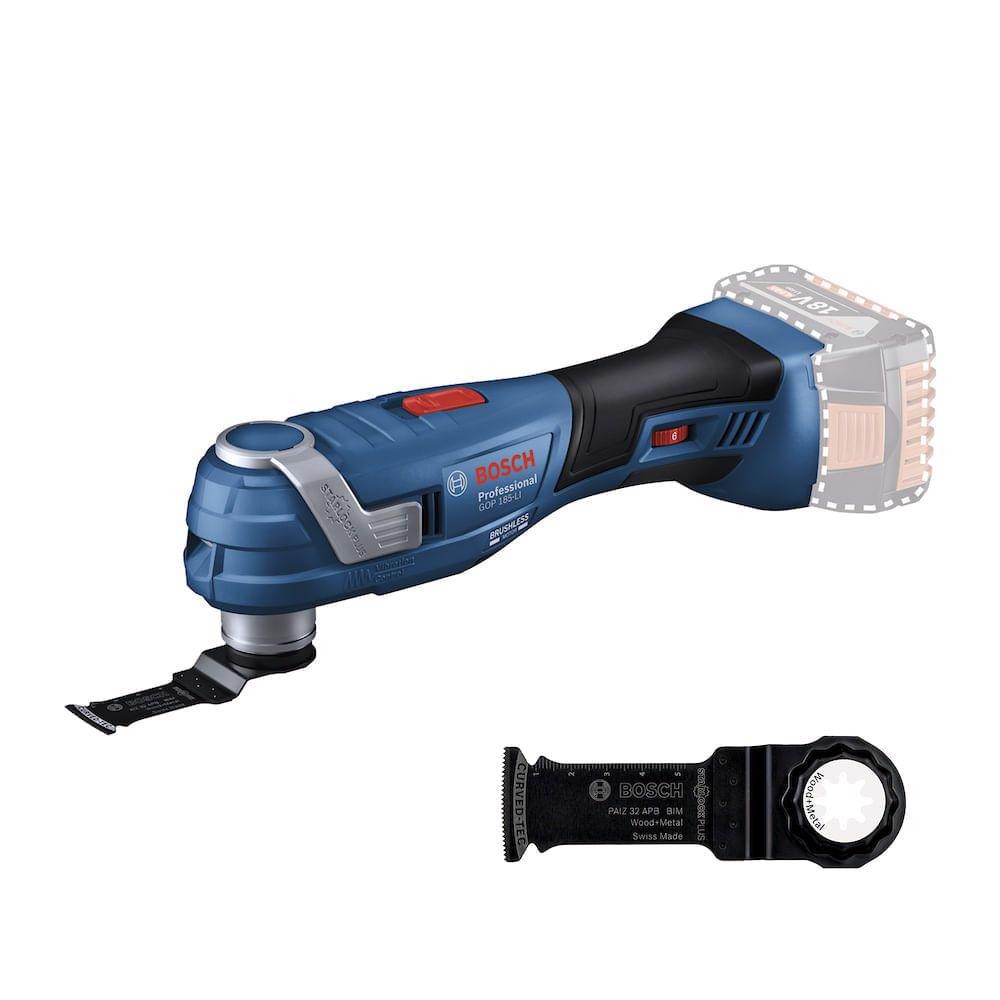 Multicortadora Oscilante 18v Gop 185 Li Bosch 06018g20d0