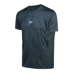 Camiseta Masculina Manga Curta Waves Treinos e Academia Speedo - BASALTO