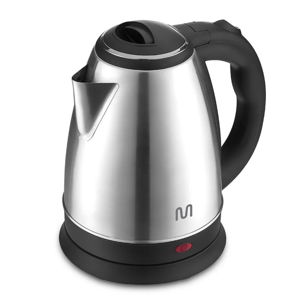 Chaleira Elétrica Inox 1,8L 127V GO025 Potência de 1150W Fervura Rápida