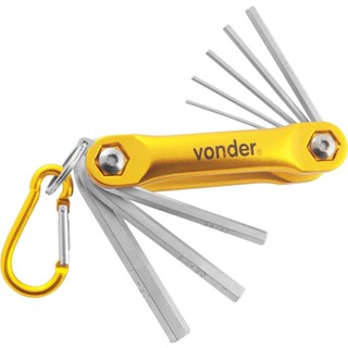 Jogo de Chaves Allen 1,5 a 8mm 8 Peças Vonder – Compacto e Resistente em Oferta na Shopee