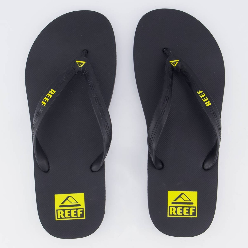Chinelo Reef Seaside Icon Preto