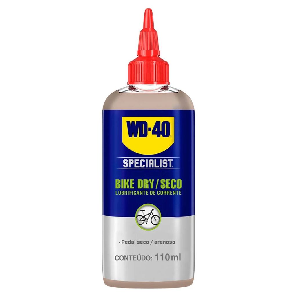Lubrificante A Seco Dry Bike Wd-40 Para Correntes De Bicicleta 110ml