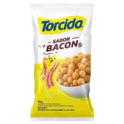 Salgadinho Torcida Bacon 60g - Embalagem com 24 Unidades