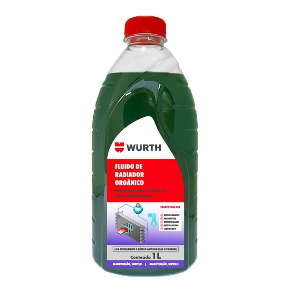 Fluido Radiador Proteção Automotivo Motor Diesel Wurth 1l Wurth 0893556011