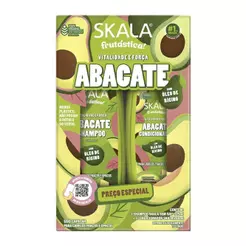 Kit Shampoo 325ml + Condicionador 200ml Skala Bomba Abacate