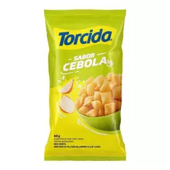 Salgadinho Torcida Cebola 60g - Embalagem com 24 Unidades