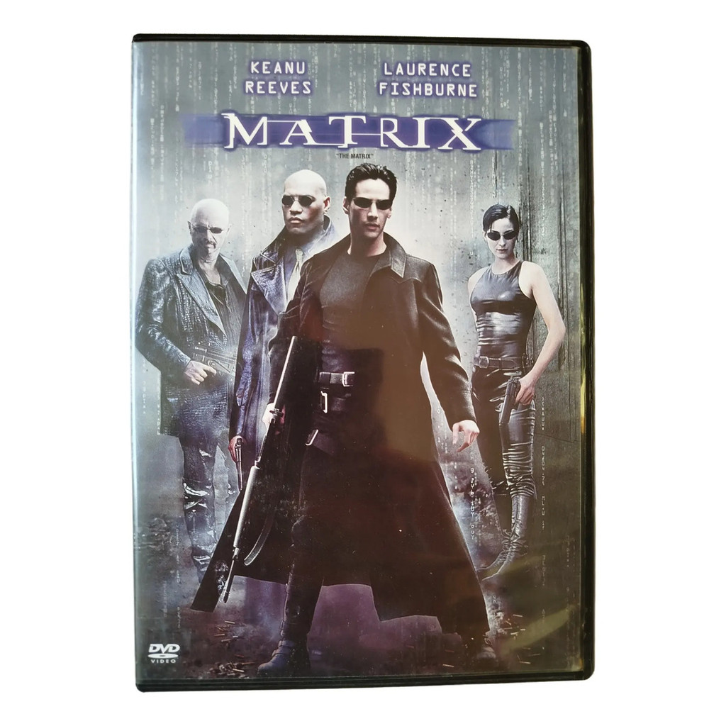 DVD Filme Matrix 1999 Keanu Reeves Wachowski Fisherburne Weaving