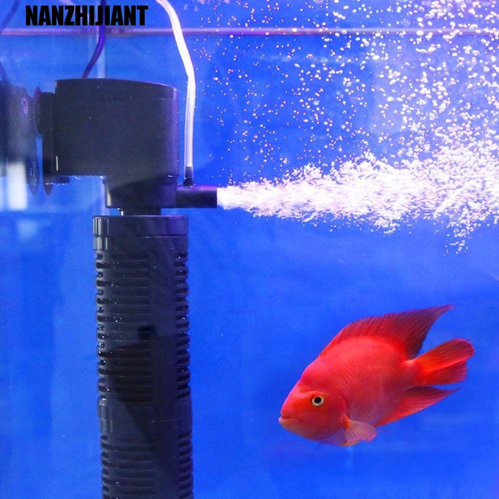 NANZHIJIANT Aerador De Tanque De Peixes , Acessório Prático Para Bomba De Oxigênio , Filtro De Água , Purificador
