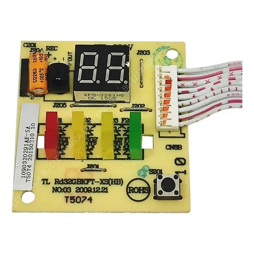 Placa Display Ar Split Philco Ph9000tfm5 Ph9000tqfm5 220v