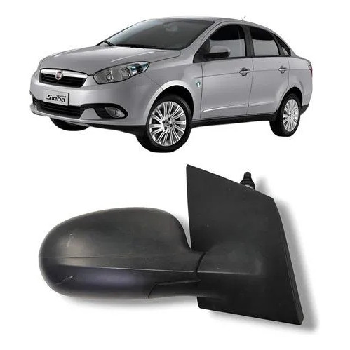 Retrovisor Direito Grand Siena Novo Palio 2012 A 2021 Manual