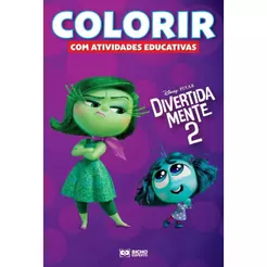 Colorir com Atividades Educativas Disney | Divertidamente 2