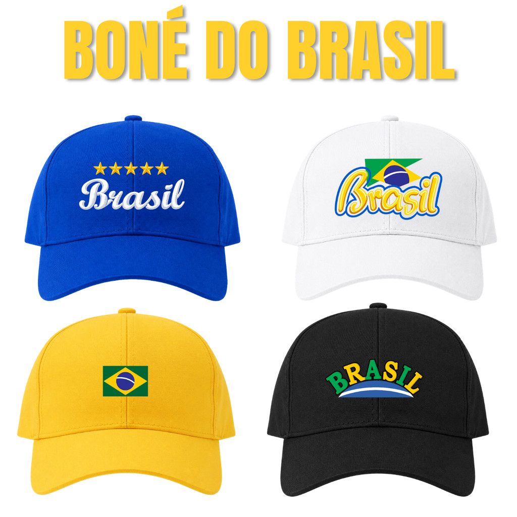 Boné Brasil Copa do Mundo