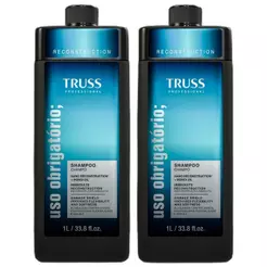 Kit TRUSS Uso Obrigatório Reconstruction Duo Shampoo Salon (2 Unidades)