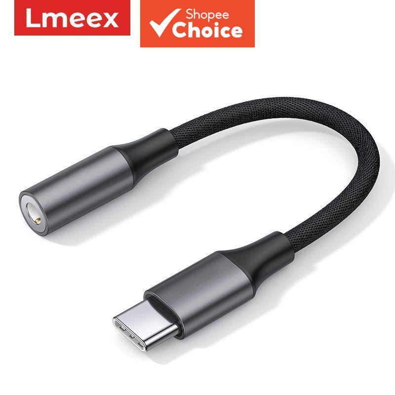 Adaptador De Áudio USB-C Para 3.5 Mm Fêmea Jack DAC Acessórios De Smartphone