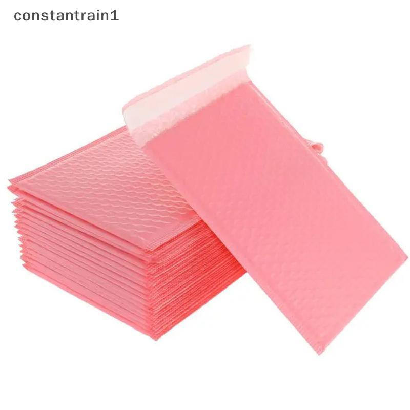 [CST] 100 Unidades De Envio Postal Bolha Rosa Poli Mailer Auto Selo Envelopes Acolchoados Sacos De Presente Para Revista