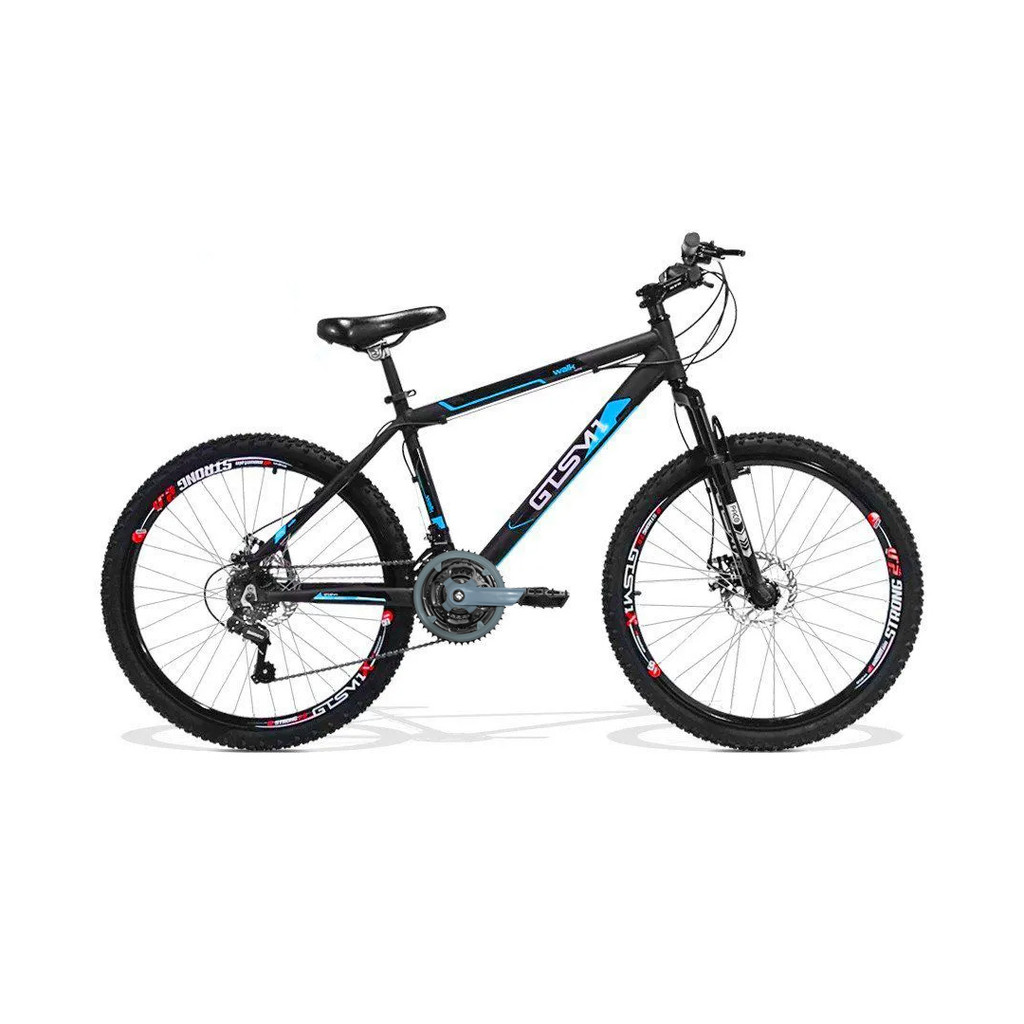 Bicicleta 26 GTS M1 Freio a Disco 21v Suspensão Walk New