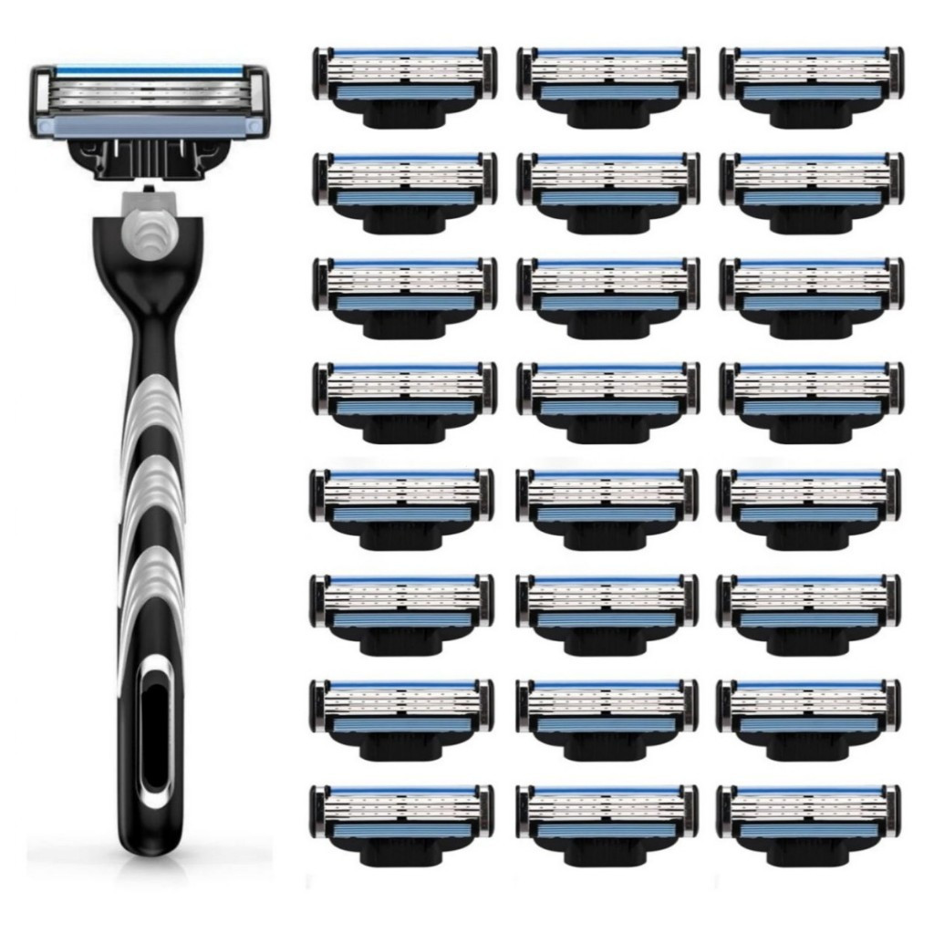16PCS/12PCS/8PCS Recargas de Lâminas de Barbear Mach 3 para Homens — imagem 2 de 2