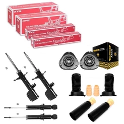 KIT 4 AMORTECEDOR TOYOTA COROLLA 2009 ATÉ 2014 + KITS C/ COXIM AXIOS