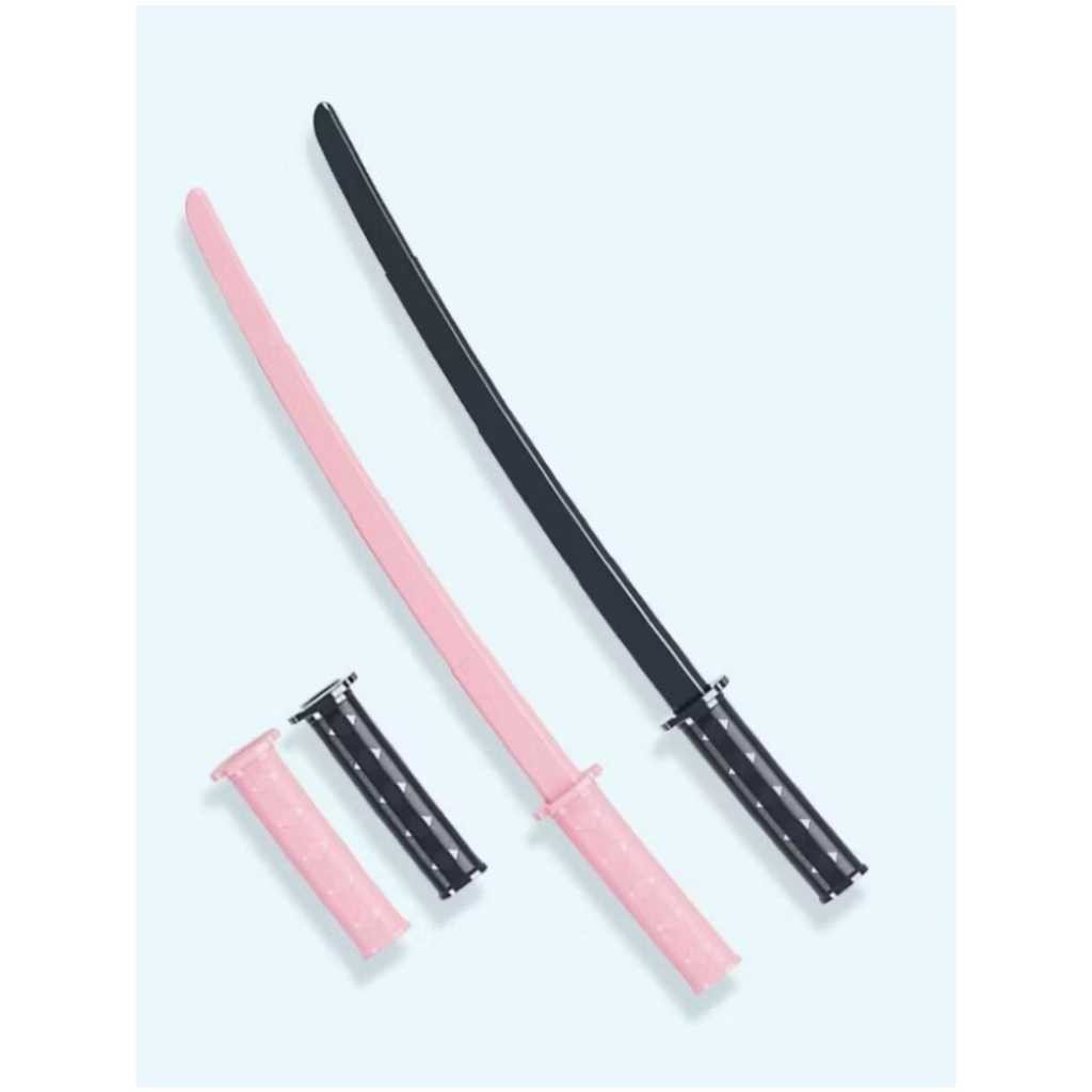 GODNESSFO Impressão Fidget Samurai Toy , Brinquedos Katana De Gravidade Telescópica Plástica