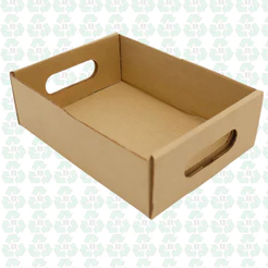 Caixa de Papelão para Cestas - Pacote com 25 unidades - 23,2 x 17,4 x 0,75
