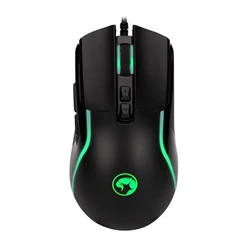 Mouse Gamer Marvo M292, RGB, 8000DPI, 7 Botoes, Preto, M292-BK
