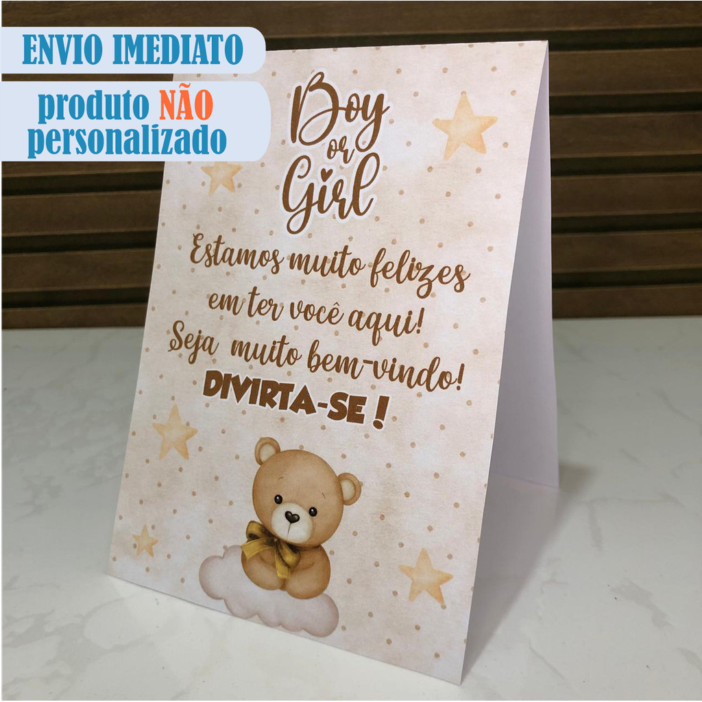 Ursinhos para Chá Revelação: Onde Comprar | BuscaProdutos