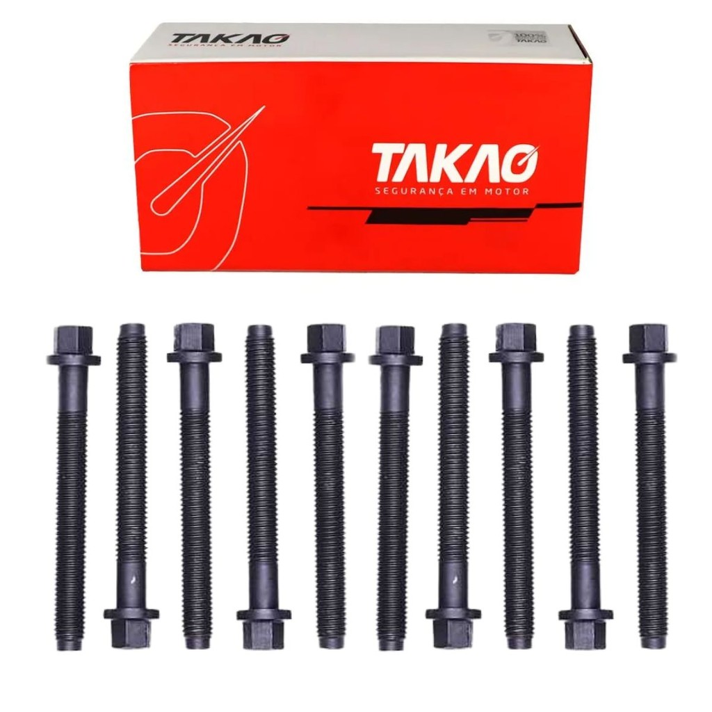 Parafuso De Cabeçote (Jg) Ranger 2.3 8V 1993 A 1994 / Ranger 2.3 8V 1995 A 1997 / Ranger 2.5 8V 1998 A 2001 - Pcfo23A