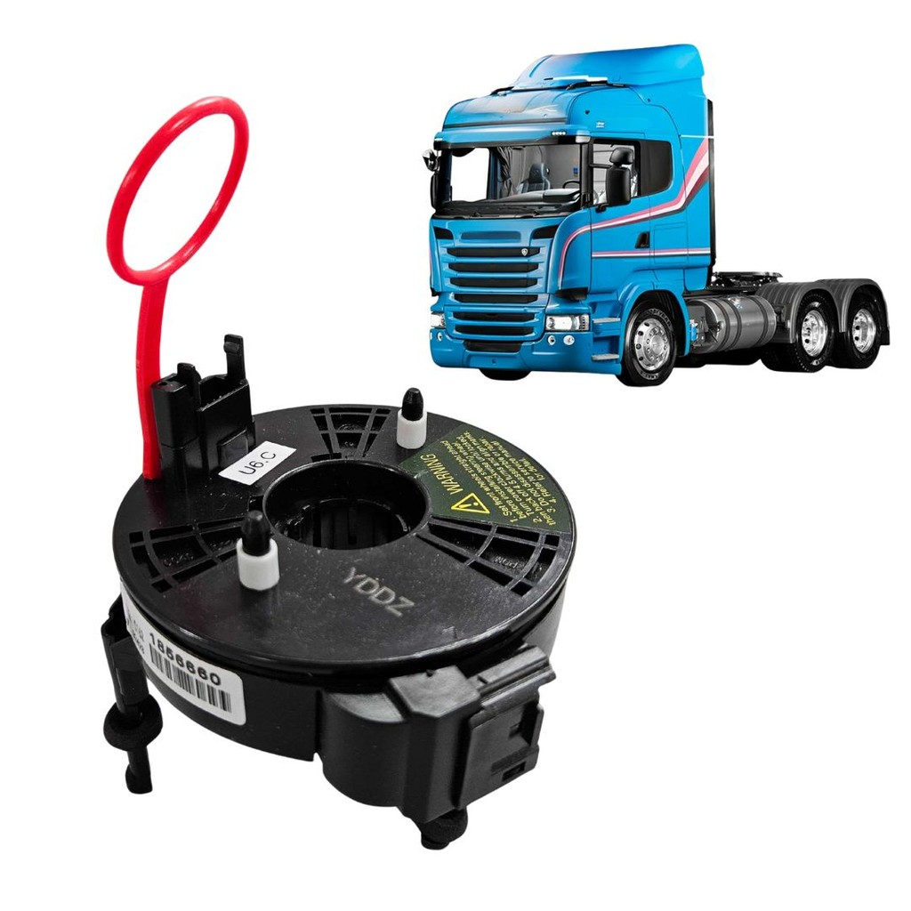 Bobina Contato Volante Para Scania Serie 5 P G R 08 a 10 em Oferta na Shopee