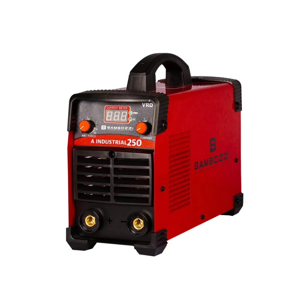 Máquina de Solda Inversora Bambozzi 250A Bivolt Profissional