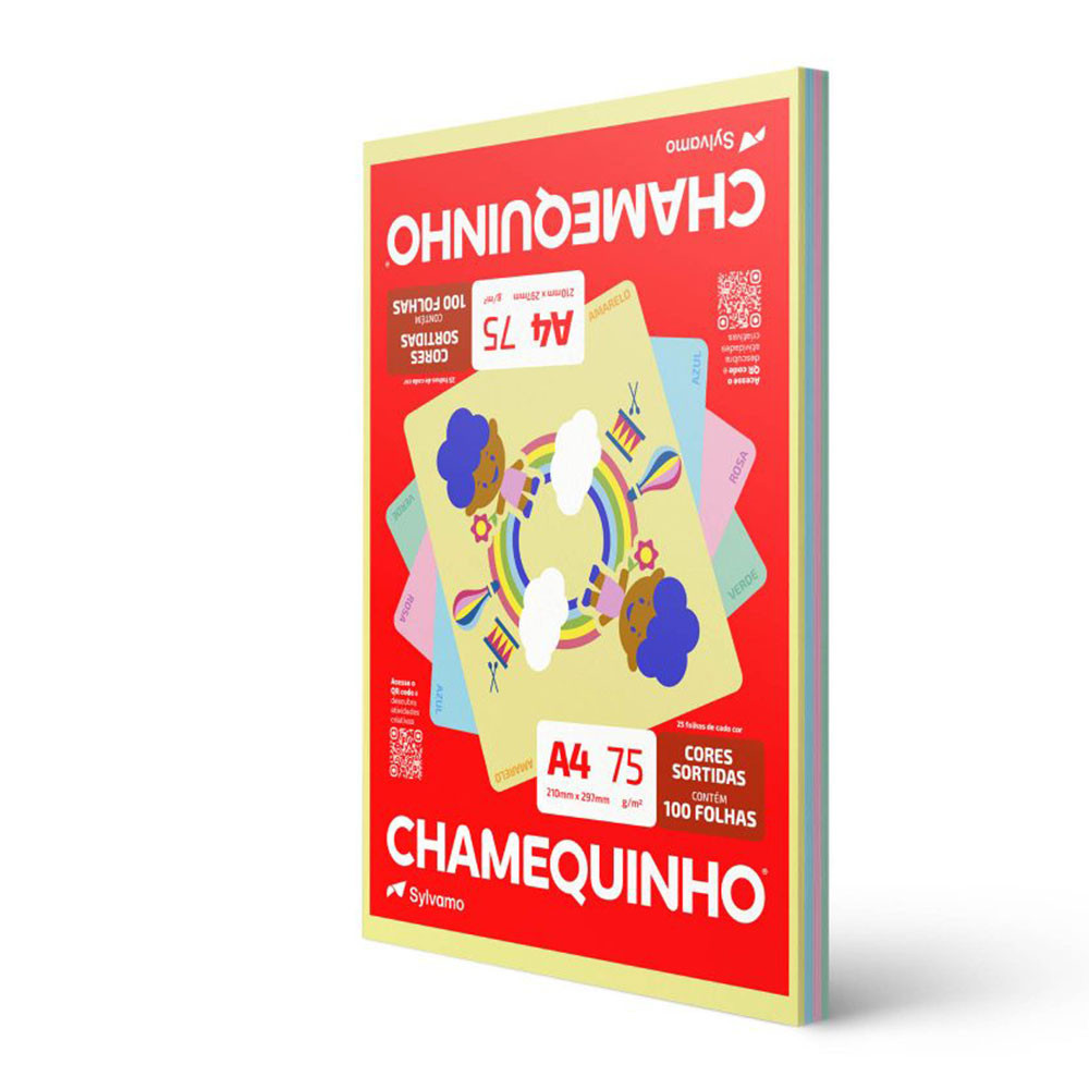 Chamequinho Colorido 100 Folhas: Onde Comprar | BuscaProdutos