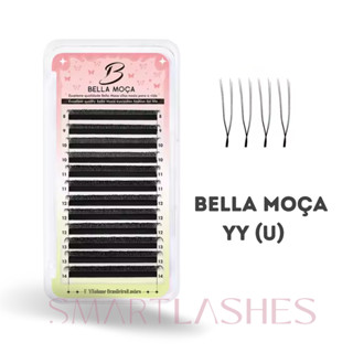 Cílios Bella Moça YY (U) Curv. D PRETO 0,07mm em Oferta na Shopee