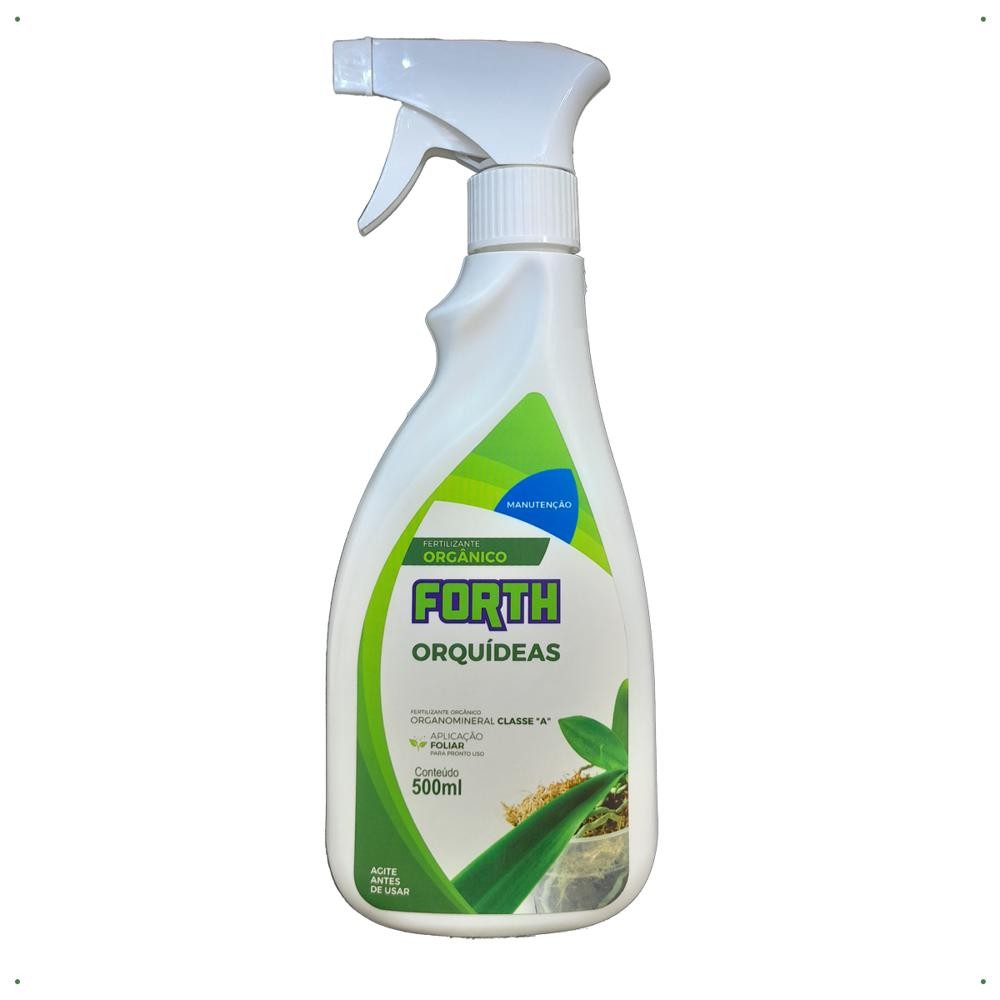 Adubo Pronto Uso Manutenção Orquídeas Forth Jardim 500ml