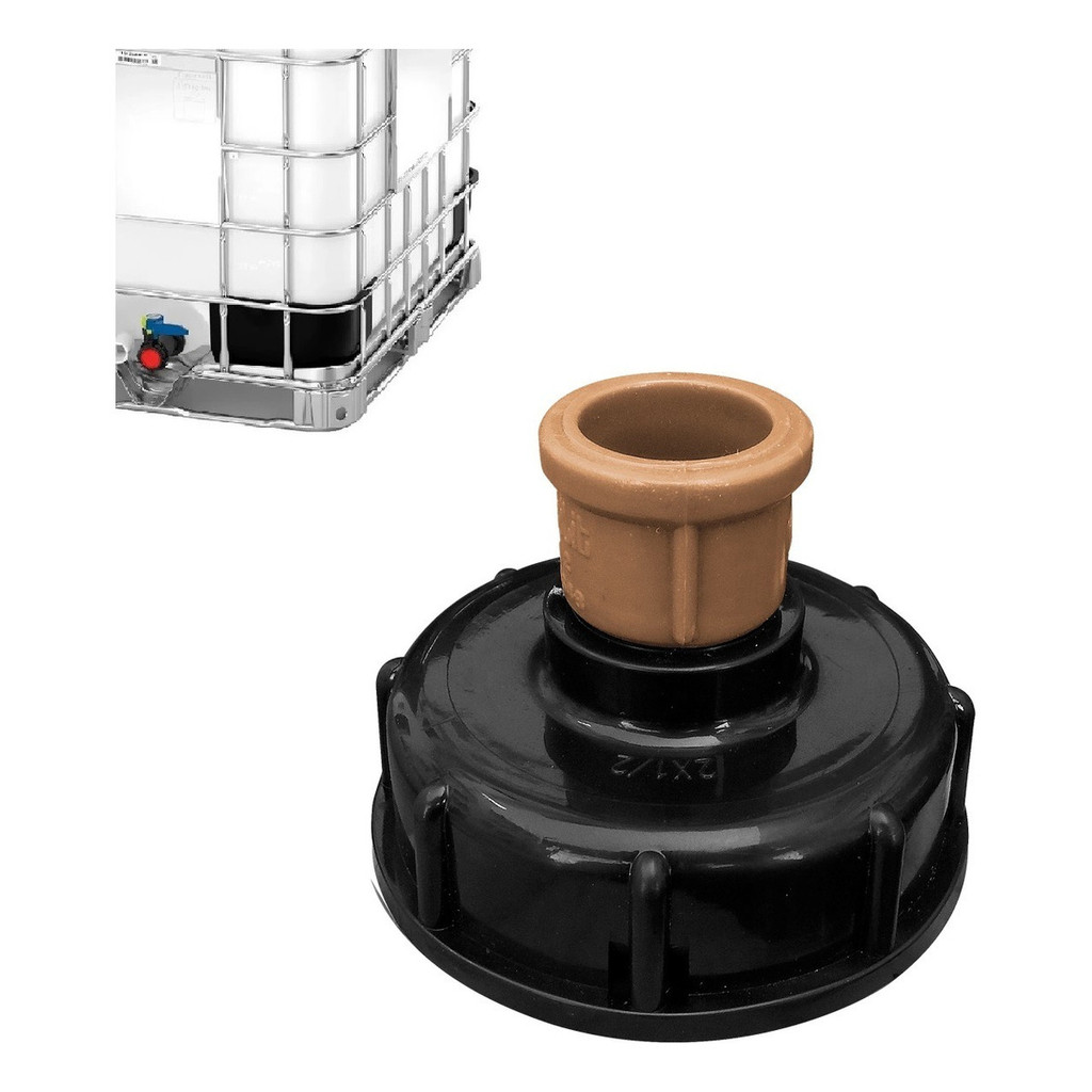 Conexão Container Ibc 1000l Adaptador Redução 2 X 1/2