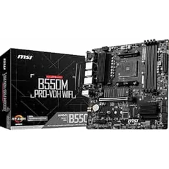 Placa Mãe MSI B550M PRO-VDH WIFI AM4/4xDDR4/HDMI/DisplayPort, VGA, M.2, USB 3.2