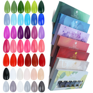 Kit 6 Esmaltes em Gel Paleta de Cores Lirio 18ml Alta Pigmentação Coleção Cinza Verde Nude Vermelho em Oferta na Shopee