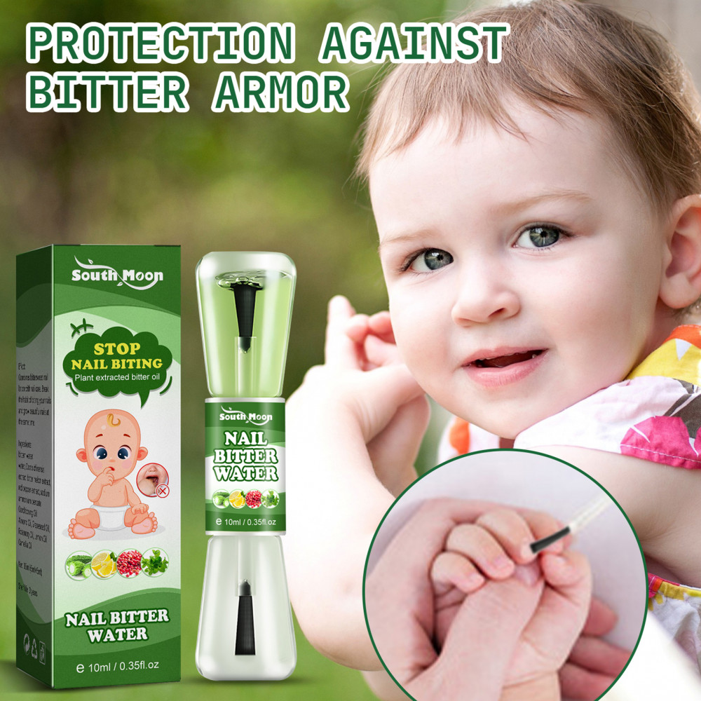 Tratamento Para Morder Unhas De 10 ml Crianças , Prevenção De Esmalte Com Extrato De Melão Amargo Mordidas De , Proteger