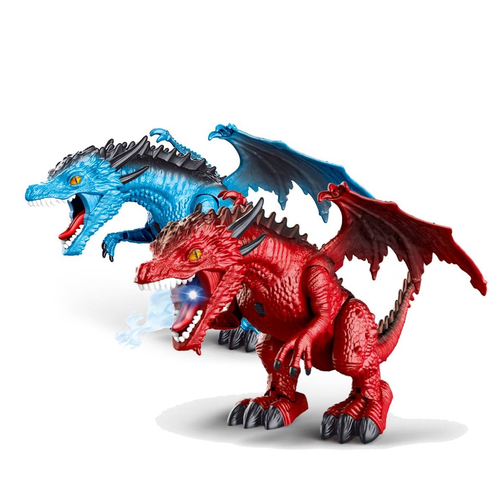 Dragão de Brinquedo Com Controle Anda Emite Som Replay Kids em Oferta na Shopee