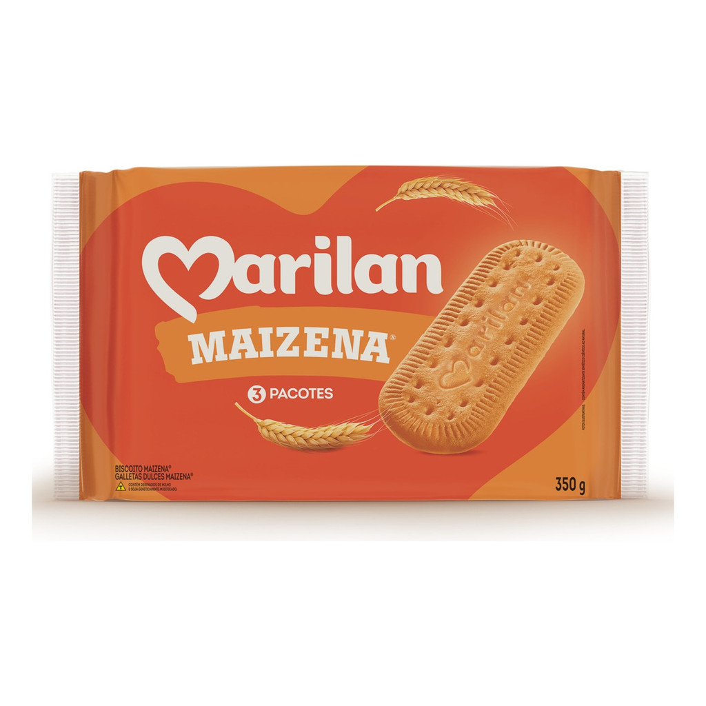 Biscoito Marilan Maizena Pacote 350g original