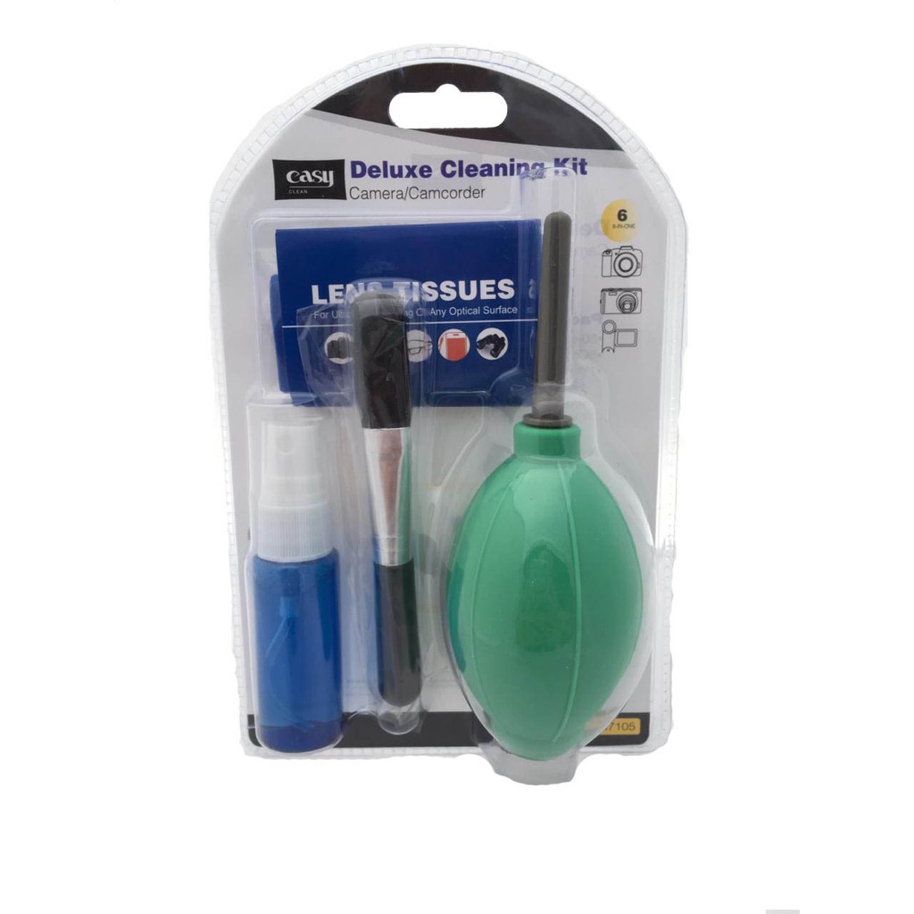 Kit de Limpeza 6x1 para Câmera Dslr Lentes binóculos equipamentos fotograficos filmadora gopro